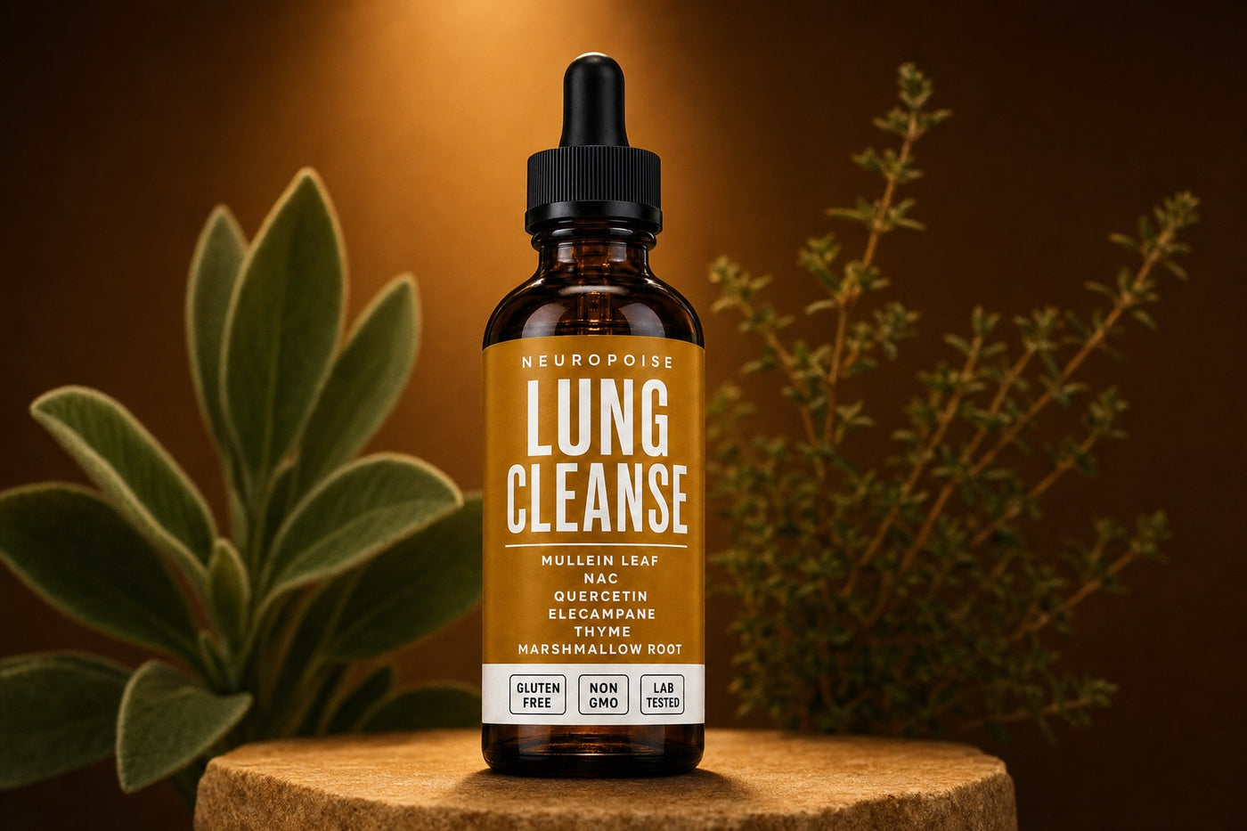 Neuropoise Lung Cleanse 8-in-1 drops, 2 fl oz