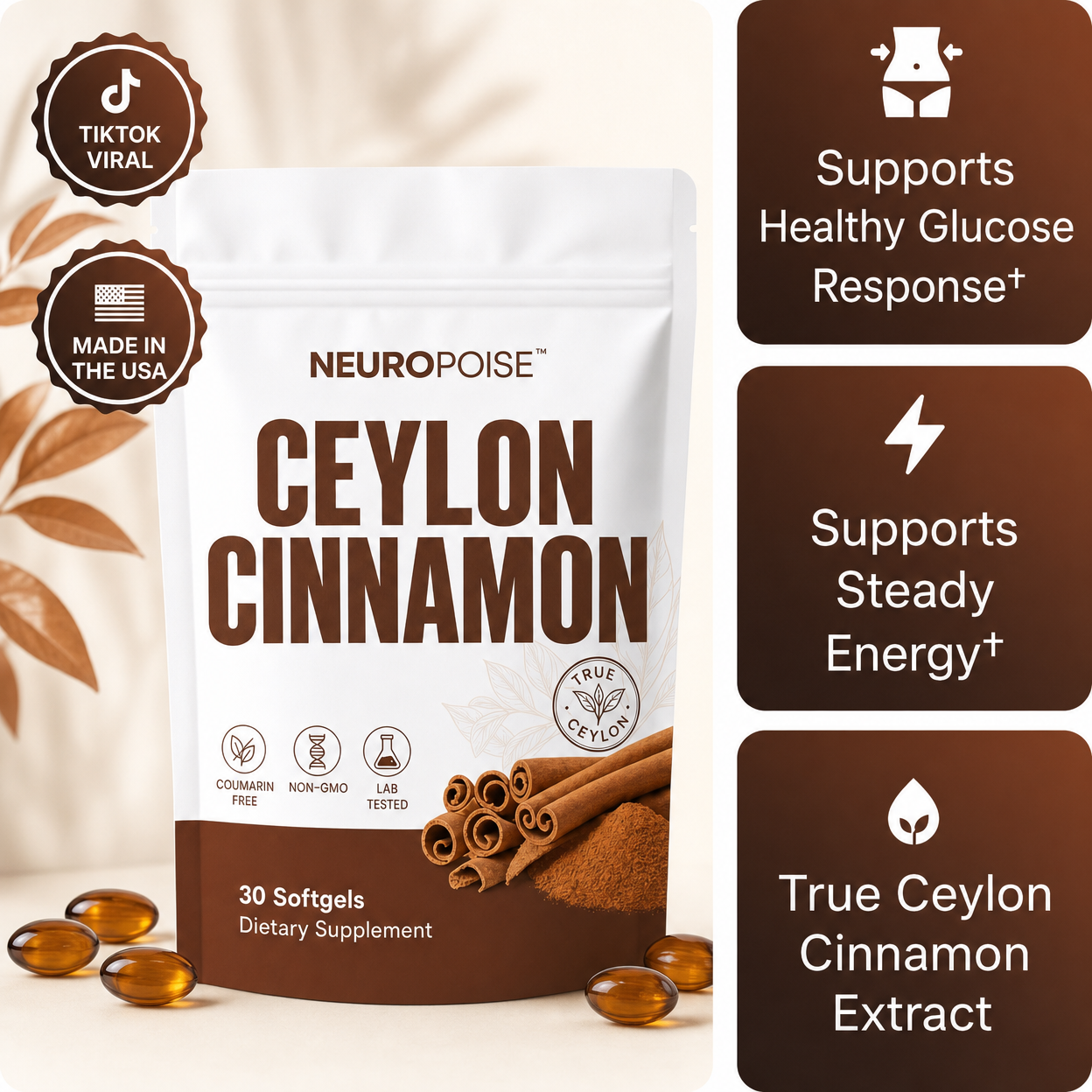 Neuropoise™ Ceylon Cinnamon