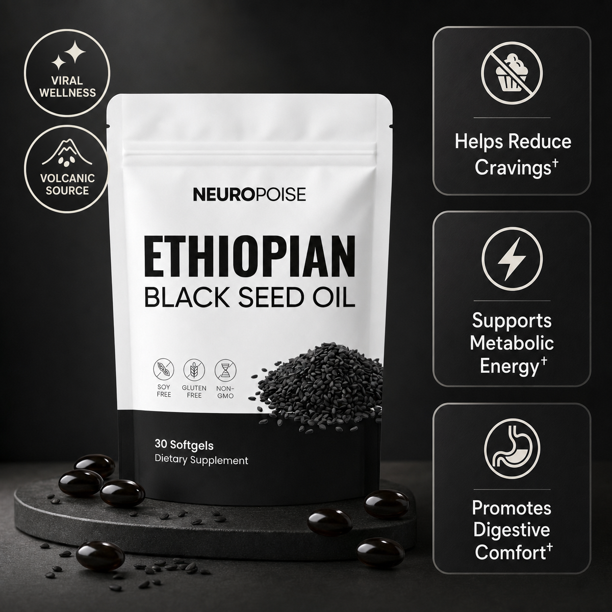 Ethiopian Black Seed Oil