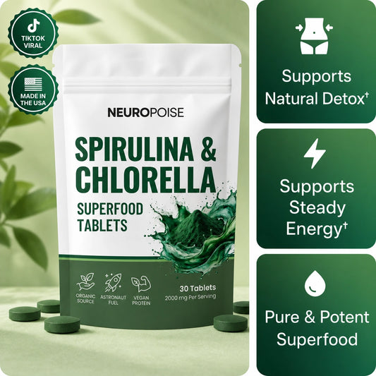 Neuropoise™ Spirulina & Chlorella