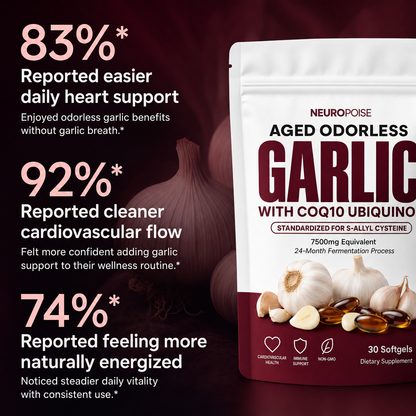 Neuropoise™ Aged Odorless Garlic