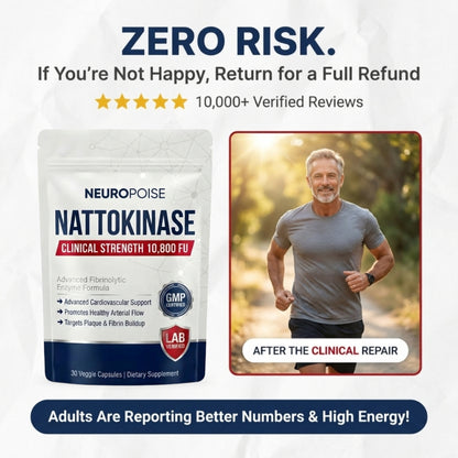 Neuropoise™ Nattokinase 10,800 FU
