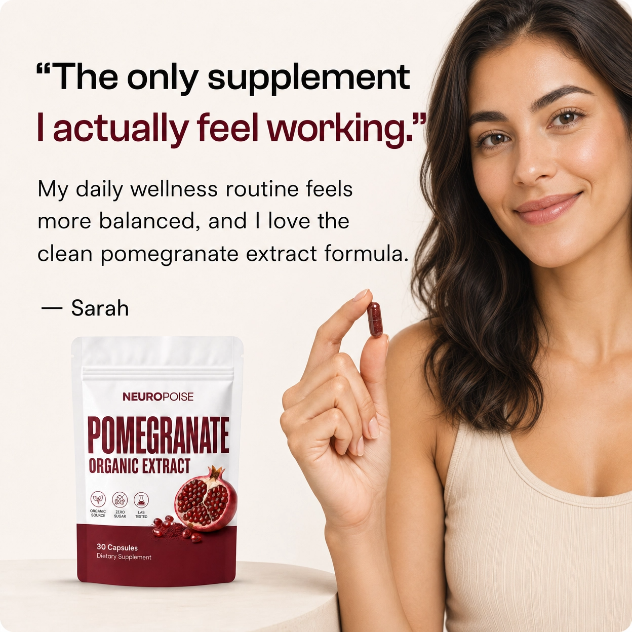 Neuropoise™ Pomegranate Organic Extract