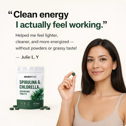 Neuropoise™ Spirulina & Chlorella