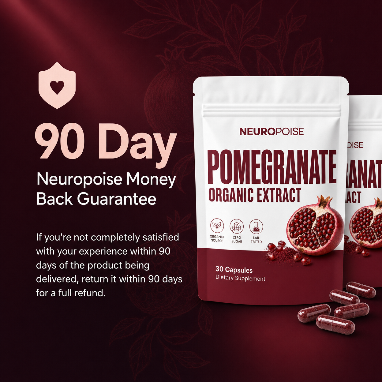 Neuropoise™ Pomegranate Organic Extract