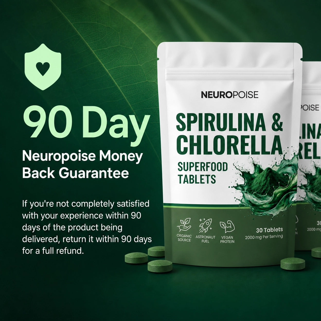 Neuropoise™ Spirulina & Chlorella
