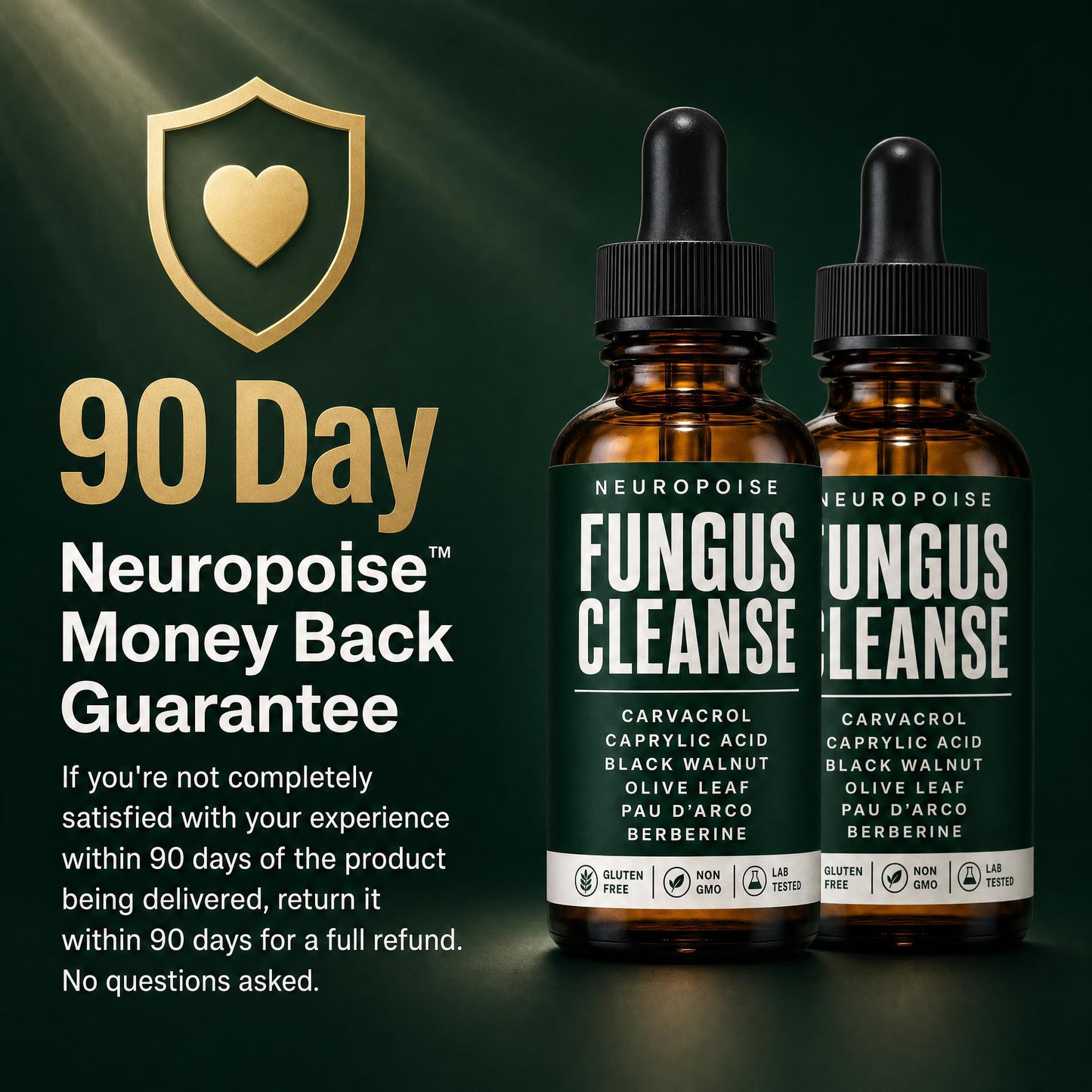 Backed by the 90-day money-back guarantee