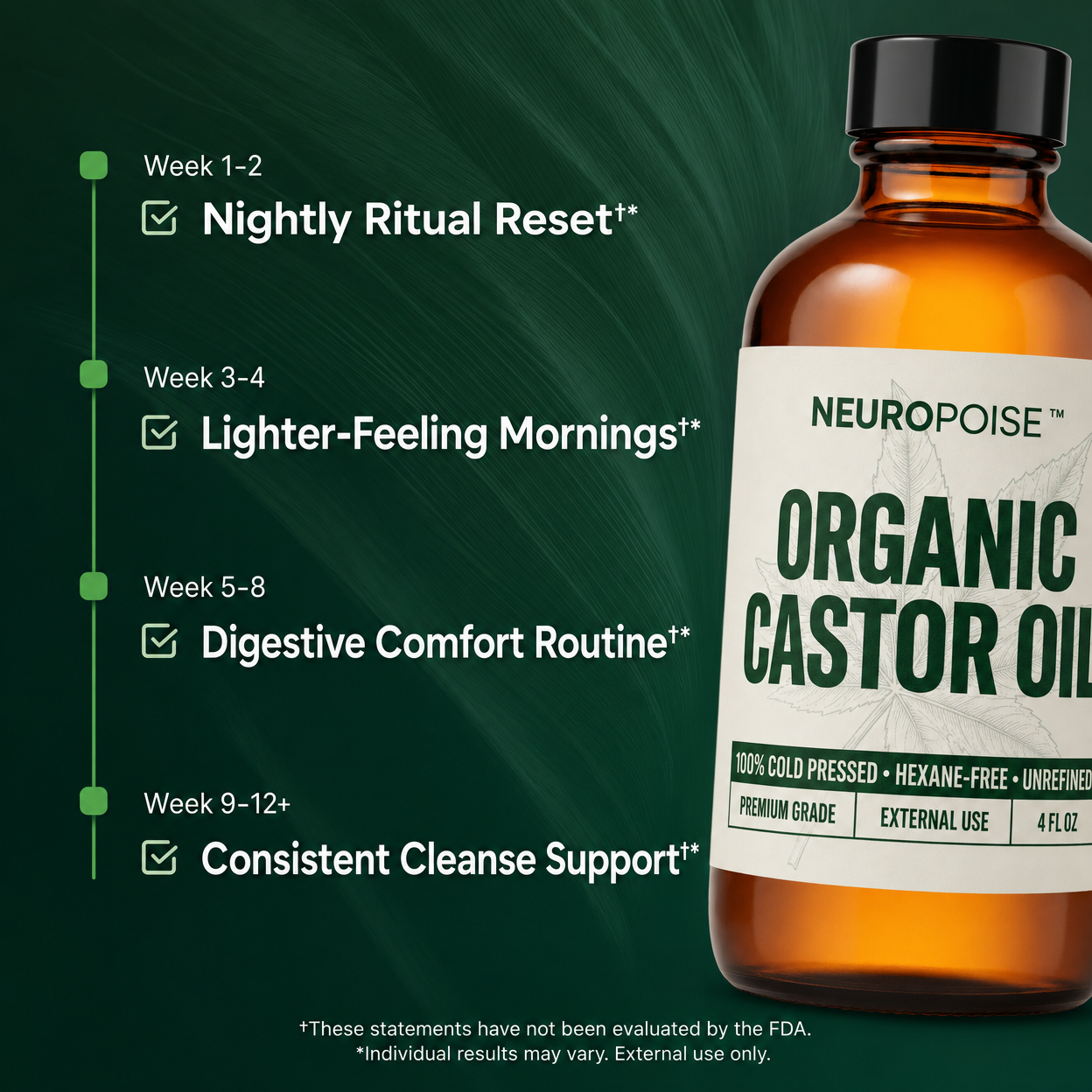 Neuropoise™ Organic Castor Oil