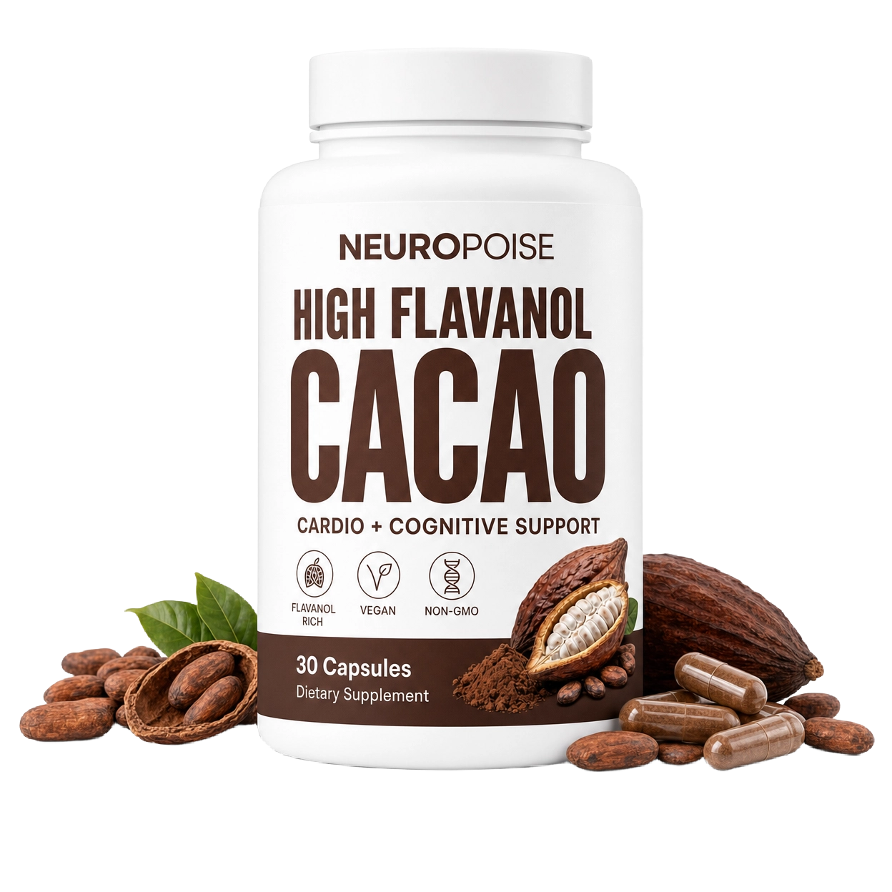 Neuropoise™ High Flavanol Cacao