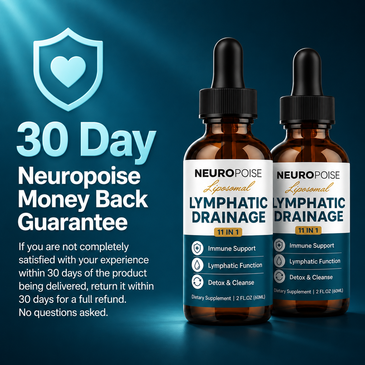 Neuropoise™ Liposomal Lymphatic Drainage Drops