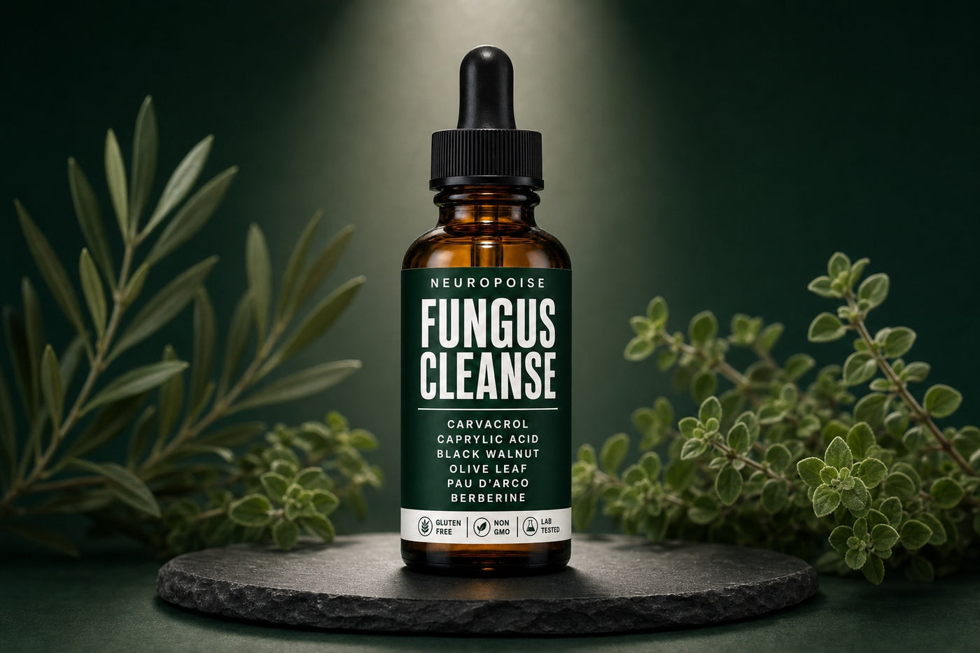 Neuropoise Fungus Cleanse 7-in-1 drops, 2 fl oz